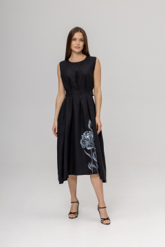 Платье Twok 555333 черный - фото 2