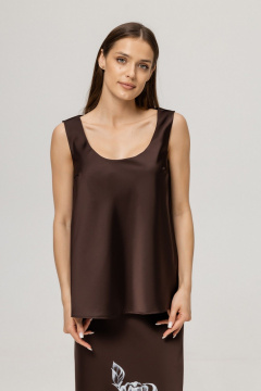 Топ Twok 555532 шоколад - фото 1