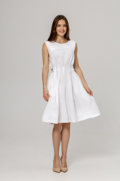 Платье Twok 555902 белый - фото 1