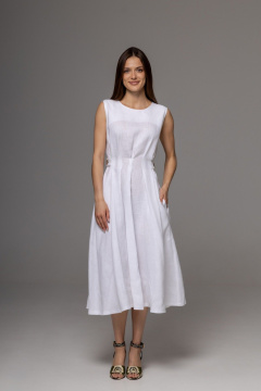 Платье Twok 555922 белый - фото 2