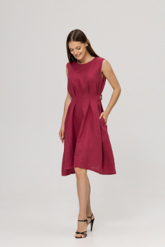 Платье Twok 555944 вишневый - фото 3