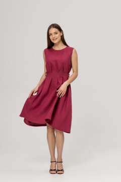 Платье Twok 555944 вишневый - фото 2