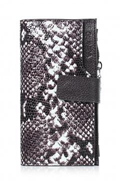 Портмоне Galanteya 43424.25с475к45 ч.бел/коричн - фото 1