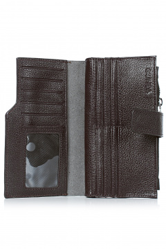 Портмоне Galanteya 43424.25с475к45 ч.бел/коричн - фото 3