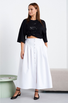 Юбка Liona Style 949 белый - фото 2