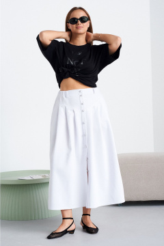 Юбка Liona Style 949 белый - фото 1