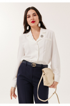 Блуза Твой имидж 2179 молочный - фото 1
