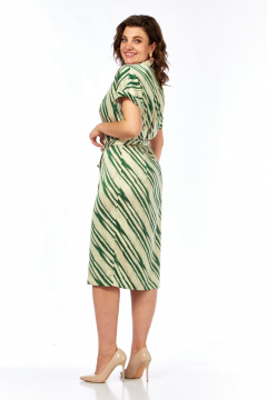 Платье Rishelie 967 молочно-зеленый - фото 4