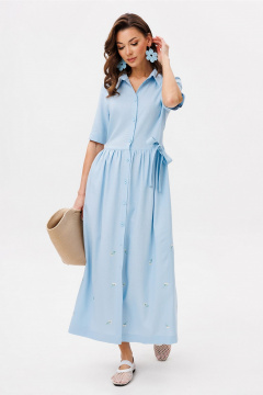 Платье Butеr 3124 голубой - фото 4