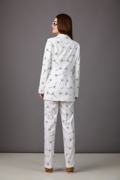 Брюки, жакет Rosheli 1148 молочный - фото 2