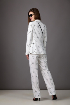 Брюки, жакет Rosheli 1149 молочный - фото 2