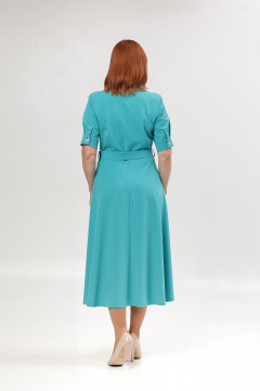 Платье Соджи 648 бирюзовый - фото 4