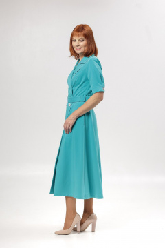 Платье Соджи 648 бирюзовый - фото 3