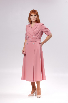 Платье Соджи 648 пудровый - фото 1