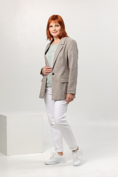 Жакет Соджи 583/1 коричнневый - фото 5