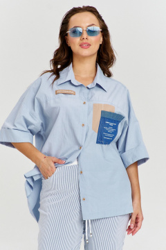 Рубашка AVE RARA 2227 голубой - фото 1