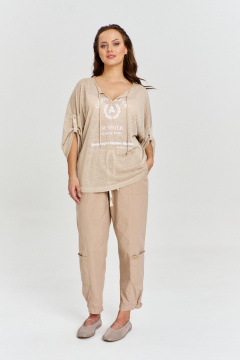 Джемпер AVE RARA 2229 бежевый - фото 3