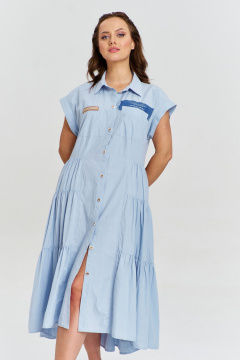 Платье AVE RARA 5035 голубой - фото 1