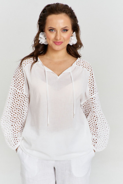 Блуза AVE RARA 2243 экрю - фото 1