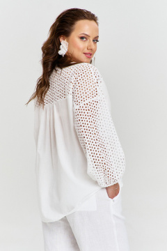 Блуза AVE RARA 2243 экрю - фото 3