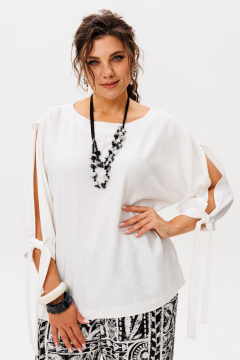 Блуза, брюки Anelli 1536 геометрия - фото 3