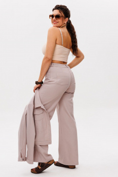 Брюки Anelli 1437 песчаное_облако - фото 5