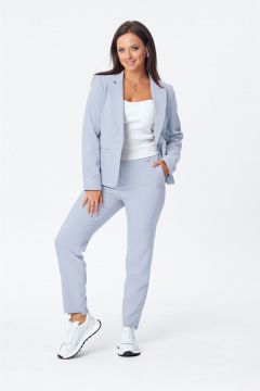 Брюки, жакет Vilena 1003 бледно_голубой - фото 1