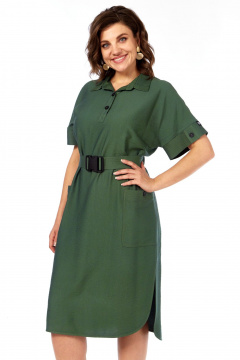 Платье Rishelie 983 зеленый - фото 4