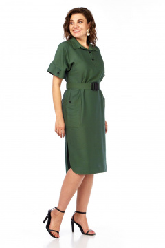 Платье Rishelie 983 зеленый - фото 2
