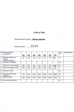 Платье Butеr 3124 голубой - фото 3