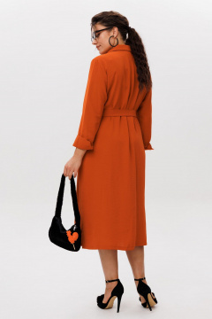 Платье Anelli 1616 кирпичный_поцелуй - фото 4