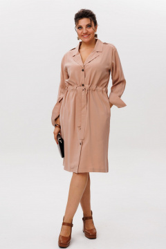 Платье Anelli 1592 тростниковый_сахар - фото 4