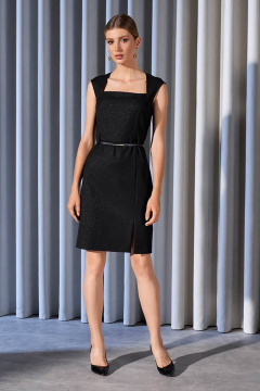 Платье Nelva 51493 черный - фото 1