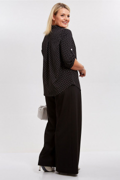 Блуза Таир-Гранд 62416 горох - фото 5