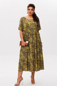 Платье Anelli 1408 речной_самоцвет - фото 1