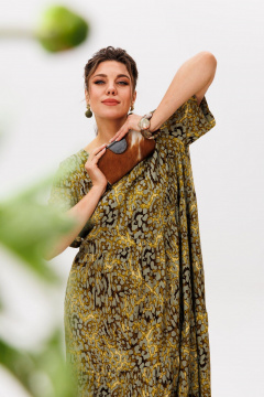 Платье Anelli 1408 речной_самоцвет - фото 5