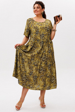 Платье Anelli 1408 речной_самоцвет - фото 4