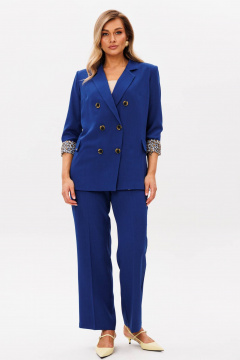 Брюки, жакет Anastasia 1155.2 синий - фото 5