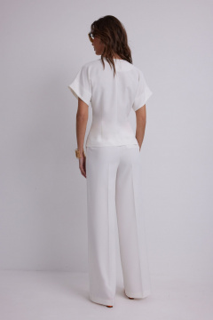 Брюки, жилет N.O.W. 1585 молочный - фото 5