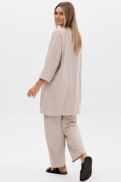 Брюки, туника Ma Сherie 3159 бежевый - фото 3