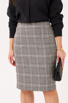 Юбка Панда 14450 черно-белый - фото 2