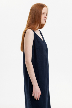 Платье Individual design 25251 темно-синий - фото 3