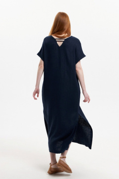 Платье Individual design 25253 темно-синий - фото 4