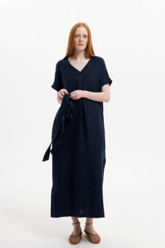 Платье Individual design 25253 темно-синий - фото 3