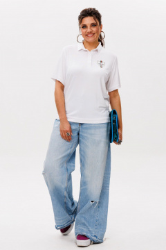 Футболка Anelli 1571 облачная_дымка - фото 4