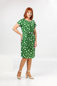 Платье Соджи 551 зеленый - фото 2
