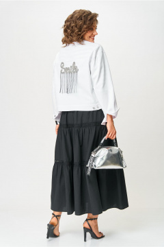 Жакет Andina city 7018-25 белый - фото 3