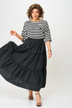 Юбка Andina city 1018-25 черный - фото 1