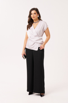 Блуза Панда 106440 серебряный - фото 2