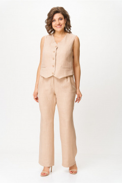 Брюки, жилет VIPPRIMO 121 бежевый - фото 1